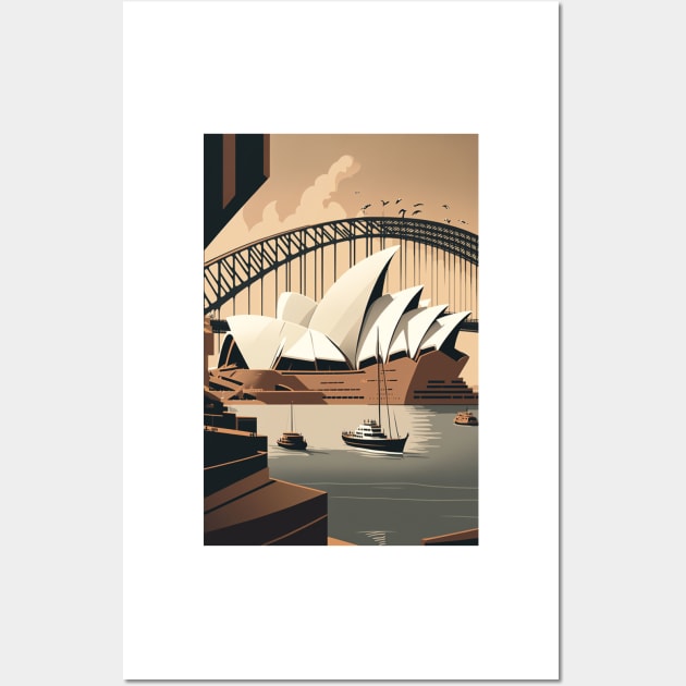 Sydney Wall Art by Abili-Tees